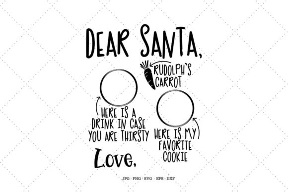 Christmas Plate - Dear Santa: A Designer's Take on Graphics and Crafts