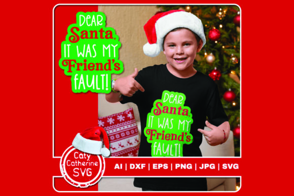 Dear Santa My Friend s Fault Christmas: A Designer's Take on Graphics and Crafts