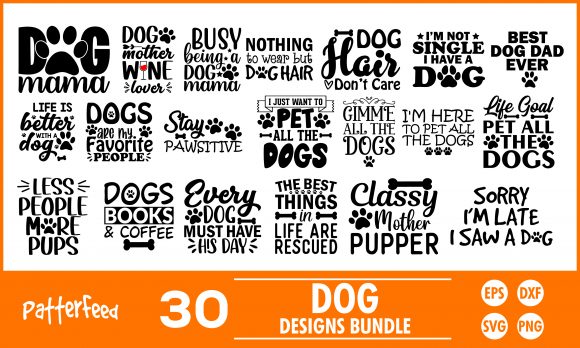 Funny Dogs Bundles: Graphics and Crafts for Digital Sellers