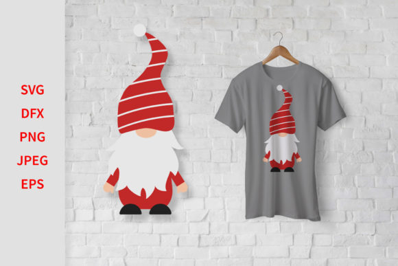 Funny Gnome Graphics for Crafts and DIY Projects