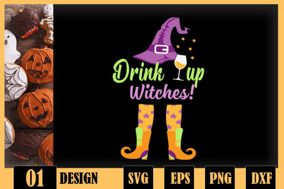 Halloween Funny Drink Up Witches Review