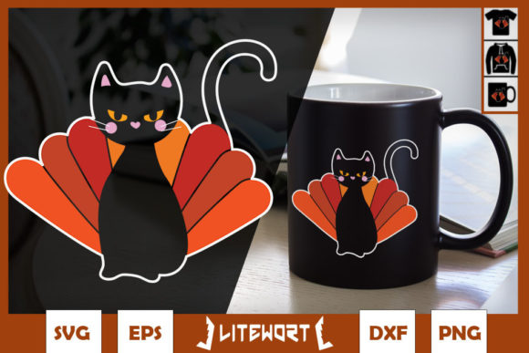 Thanksgiving Funny Cat Turkey: A Graphics and Crafts Review